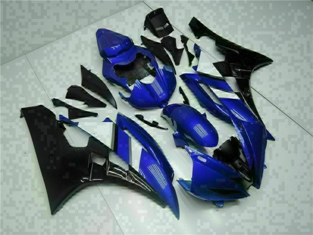 Kit Carénages & Plastique Yamaha R6 2006-2007 - Bleu Noir Kit Carénages & Plastique Yamaha R6 2006-2007 - Bleu Noir