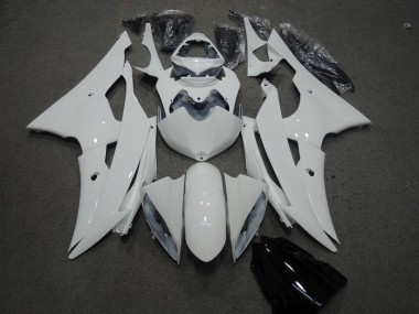 Kit Carénages & Plastique Yamaha R6 2008-2016 - Blanc