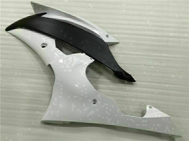 Kit Carénages & Plastique Yamaha R6 2008-2016 - Blanc Noir Kit Carénages & Plastique Yamaha R6 2008-2016 - Blanc Noir