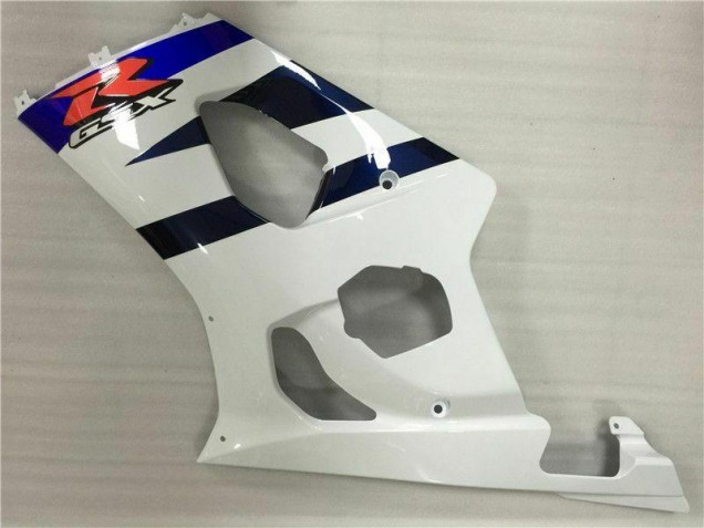 Kit Carénages Suzuki GSXR 1000 K3 2003-2004 - Blanc Noir Kit Carénages Suzuki GSXR 1000 K3 2003-2004 - Blanc Noir
