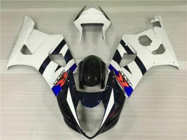 Kit Carénages Suzuki GSXR 1000 K3 2003-2004 - Blanc Noir