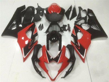 Kit Carénages Suzuki GSXR 1000 K5 2005-2006 - Rouge Noir