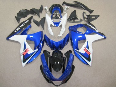 Kit Carénages Suzuki GSXR 1000 K9 2009-2016 - Bleu Blanc
