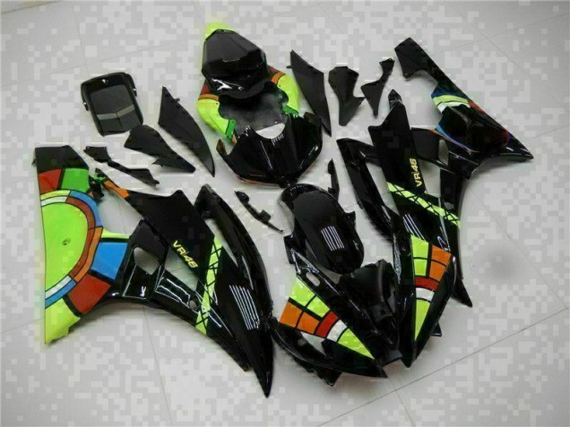 Kit Carénages Yamaha R6 2006-2007 - Noir