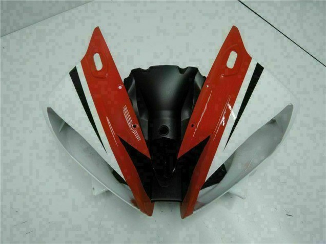 Kit Carénages Yamaha R6 2006-2007 - Rouge Blanc Kit Carénages Yamaha R6 2006-2007 - Rouge Blanc
