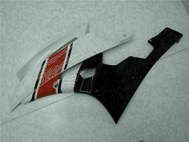 Kit Carénages Yamaha R6 2006-2007 - Rouge Blanc Kit Carénages Yamaha R6 2006-2007 - Rouge Blanc