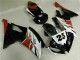 Kit Carénages Yamaha R6 2008-2016 - Blanc Noir Kit Carénages Yamaha R6 2008-2016 - Blanc Noir